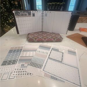 Laurel Denise Colorful Planner with Accessories